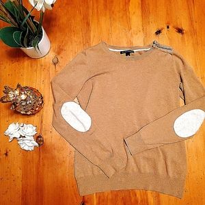 Banana Republic camel tan sweater medium